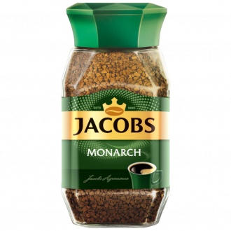 Кофе растворимый JACOBS Monarch натуральный сублимированный, ст/б, 95г (Россия, 95 г)