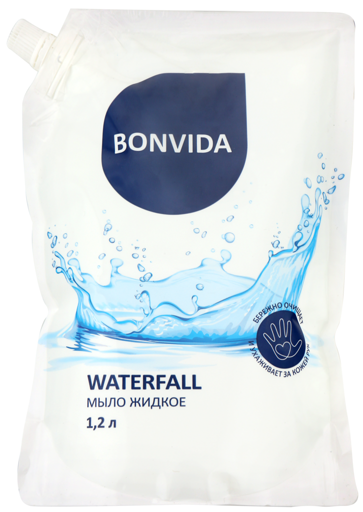 Жидкое мыло BONVIDA Waterfall, 1.2л (Россия, 1,2 л)