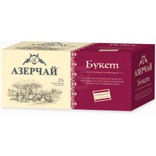 Чай черный Азерчай Байховый Premium Букет в пакетиках 45 г 25 шт