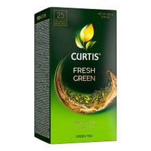 Чай зеленый Curtis Fresh Green в пакетиках 1,7 г х 25 шт