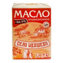 Сладкосливочное масло Село Ивашево традиционное 82,5% 180 г