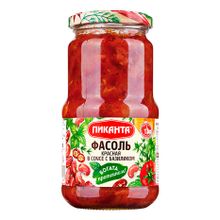 Фасоль Пиканта в соусе с базиликом 480 г