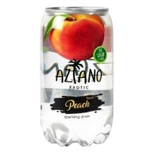 Газированный напиток Aziano Peach fruit sparkling drink персик 250 мл