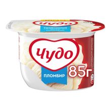 Творожок Чудо Воздушный пломбир 5,8% БЗМЖ 85 г