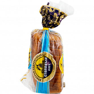 Хлеб ржано-пшеничный КАРАВАЙ Столовый, в нарезке, 750г (Россия, 750 г)
