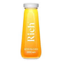 Сок Rich апельсиновый восстановленный 200 мл