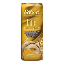 Напиток кофейный молочный Natura Selection Latte банан-карамель БЗМЖ 220 мл
