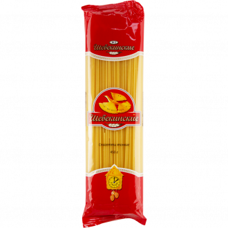 Макароны ШЕБЕКИНСКИЕ Спагетти тонкие группа А, высший сорт, 450г (Россия, 450 г)