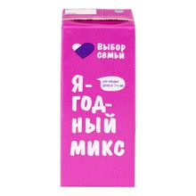 Напиток сокосодержащий Выбор Семьи ягодный микс 200 мл