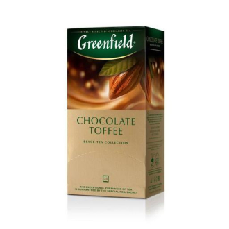 Чай Greenfield Chocolat Toffee, (Шоколад Тоффи) 25 пак.