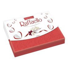 Конфеты вафельные Raffaello с цельным миндальным орехом в кокосовой обсыпке 90 г