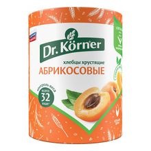 Хлебцы Dr.Korner Злаковый коктейль абрикосовый 90 г