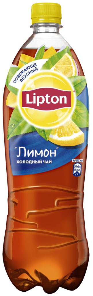 Напиток LIPTON Холодный чай со вкусом лимона негазированный, 1л (Россия, 1 L)