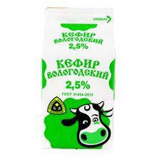 Кефир Северное Молоко 2,5% БЗМЖ 500 г