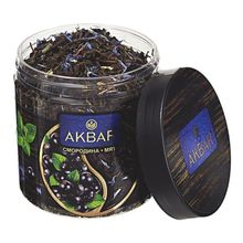 Чай черный Akbar крупнолистовой смородина и мята 100 г