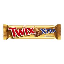 Батончик Twix Xtra шоколадный с карамелью и печеньем 82 г