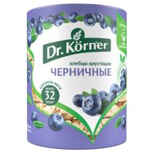 Хлебцы многозерновые Dr.Korner Злаковый коктейль черника 100 г