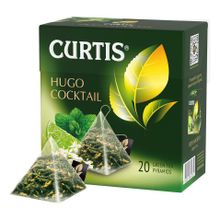 Чай зеленый Curtis Hugo Cocktail в пирамидках 1,8 г х 20 шт