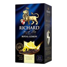Чай черный Richard Royal Ceylon лимон в пакетиках 2 г х 25 шт
