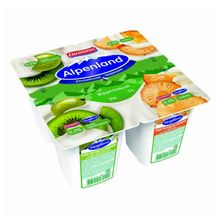 Йогуртный продукт Alpenland киви-крыжовник-ананас 0,3% БЗМЖ 95 г