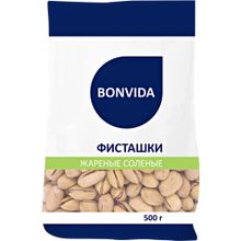 Фисташки Bonvida жареные соленые 500 г