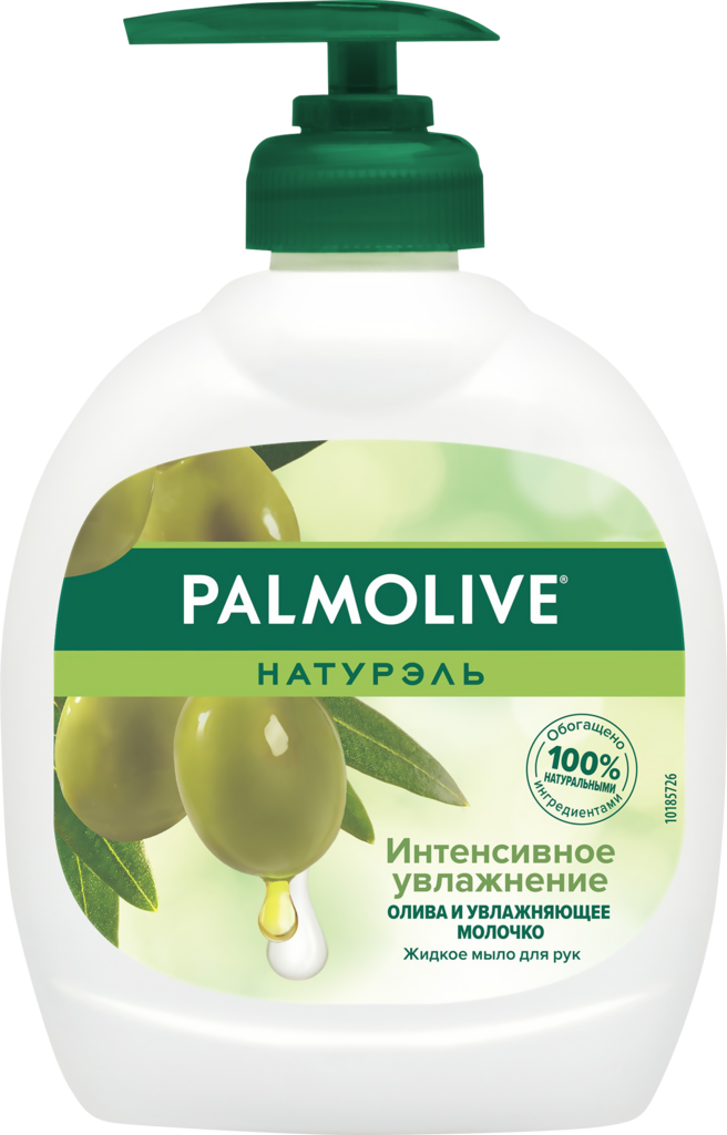 Жидкое мыло PALMOLIVE Натурэль Интенсивное увлажнение Олива и увлажняющее молочко, 300мл (Турция, 300 мл)