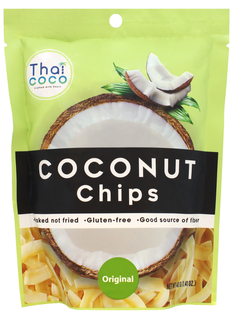 Чипсы кокосовые THAI COCO, 40г (Таиланд, 40 г)