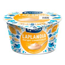 Йогурт Valio Viola Laplandia сливочный со вкусом крем-брюле 7% БЗМЖ 180 г