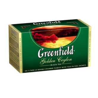 Чай Greenfield Golden Ceylon, (Голден Цейлон)  25 пак.