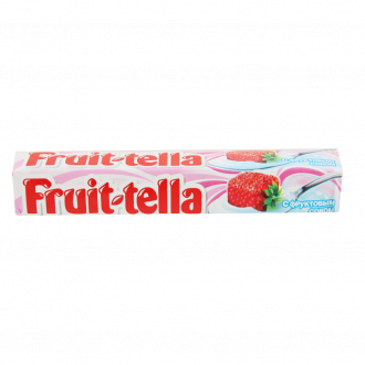 Конфета жевательная FRUIT-TELLA со вкусом клубничного йогурта, 41г (Россия, 41 г)