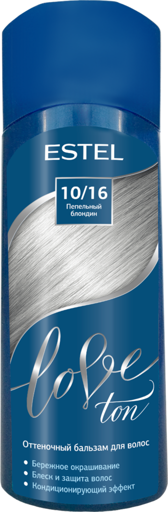 Бальзам оттеночный для волос ESTEL Love Ton 10/16 Пепельный блондин, 150мл (Россия, 150 мл)