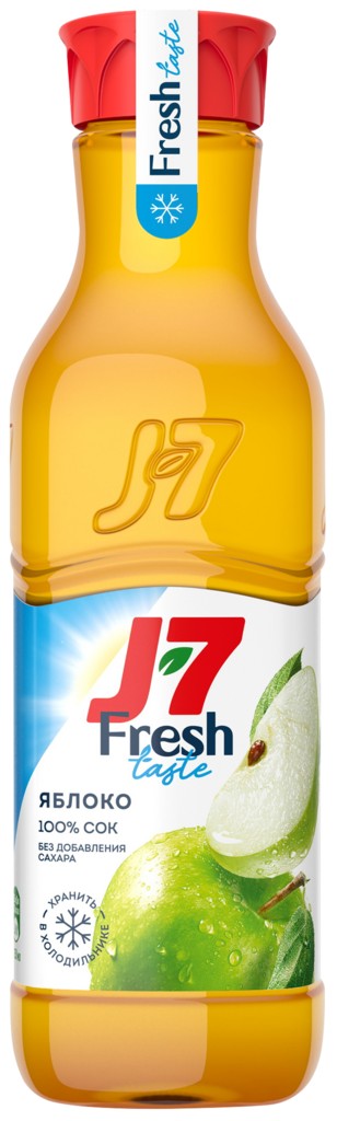 Сок охлажденный J7 Яблоко осветленный, 850мл (Россия, 850 мл)