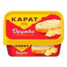 Сыр плавленый Карат Дружба 45% БЗМЖ 400 г