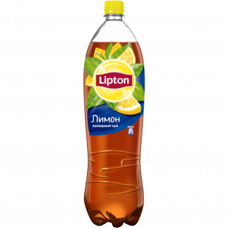 Напиток LIPTON Холодный чай со вкусом лимона негазированный, 1.5л (Россия, 1.5 L)