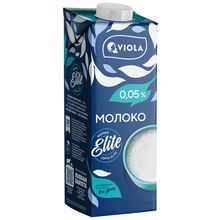 Молоко 0,05% стерилизованное 971 мл Valio Viola
