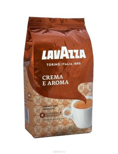 Кофе Lavazza Crema Aroma (Лавацца Крема Арома) натуральный, зерно, 1 кг