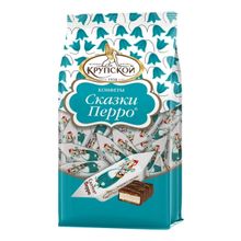Конфеты глазированные Фабрика имени Крупской Сказки Перро с арахисом 200 г