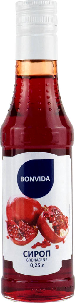 Топпинг BONVIDA со вкусом гренадин, 250мл (Россия, 250 мл)