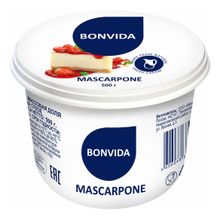 Сыр мягкий Bonvida Маскарпоне 80% 500 г