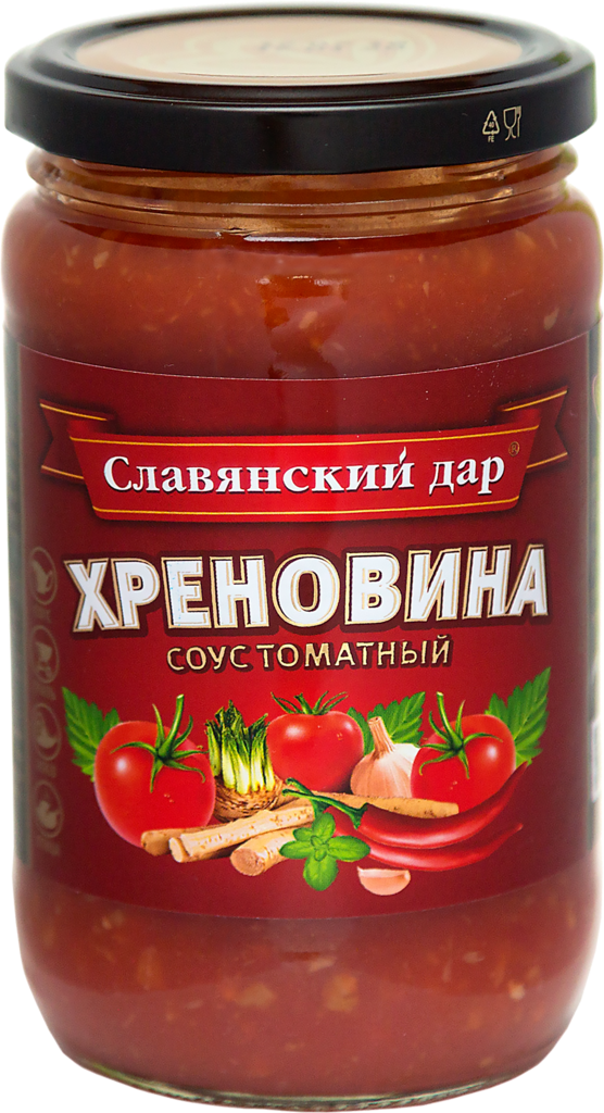 Соус томатный СЛАВЯНСКИЙ ДАР Хреновина, 360г (Россия, 360 г)