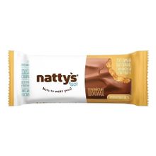 Батончик Nattys&Go Peanut шоколадный с арахисовой пастой 45 г