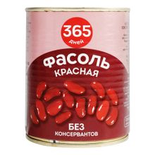 Фасоль красная 365 Дней стерилизованная 360 г