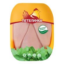 Грудки цыпленка-бройлера филе без кожи Петелинка охлажденные ~900 г