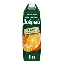 Напиток сокосодержащий Добрый апельсин-мандарин 1 л