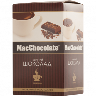 Какао-напиток растворимый MACCHOCOLATE, 10пак (Россия, 10 пак)