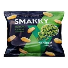 Арахис Smakky жареный очищенный со вкусом лука соленый 70 г