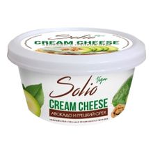 Растительный аналог сыра Solio с авокадо и грецким орехом 20% 140 г
