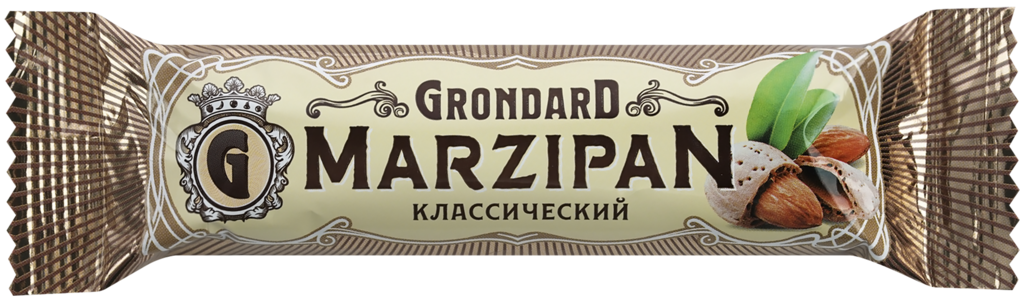 Батончик марципановый GRONDARD Marzipan Классический, 50г (Россия, 50 г)