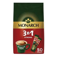 Кофейный напиток Monarch Strong 3 в 1 растворимый 650 г