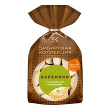 Вареники Сибирская Коллекция с картофелем и зеленью 700 г